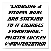 Fitness Goals posters
