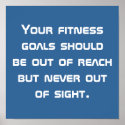 Fitness Goals posters