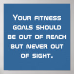 Fitness Goals Poster