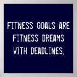 Fitness Goals Posters