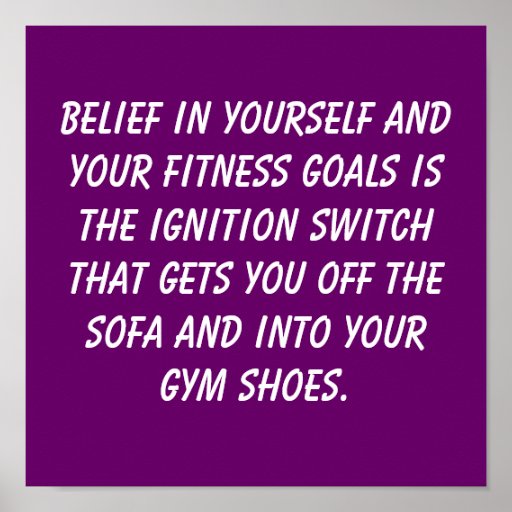 Fitness Goals Print