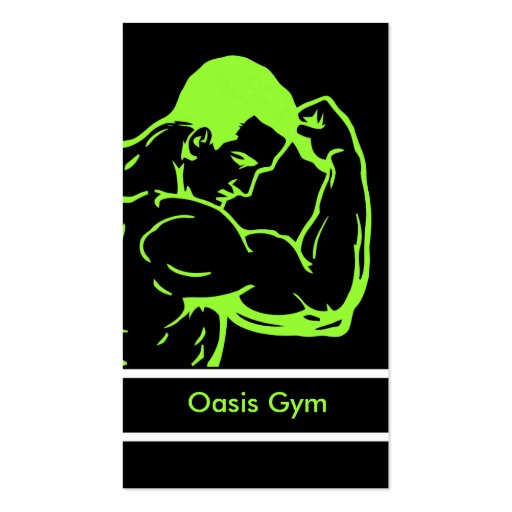 Fitness Gym Business Cards