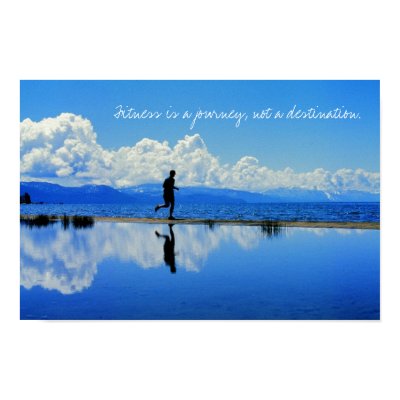 Fitness is a journey, not a destination. posters by mimnastix