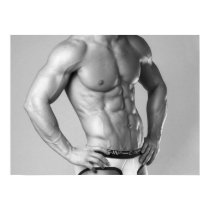 Fitness Model Abs Poster #100 posters by Photos_By_JAE Fitness Model Abs Poster #100 posters
