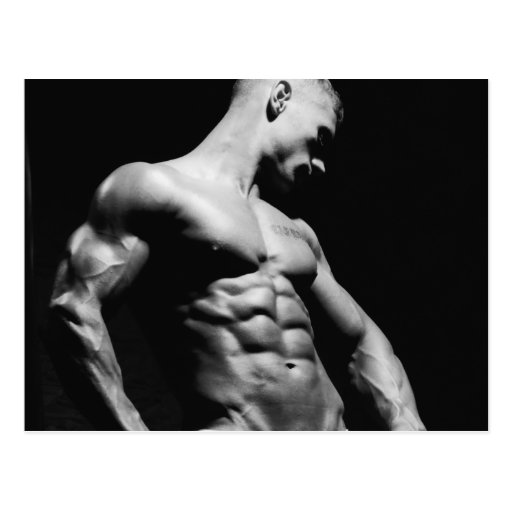 Fitness Model Postcard #11