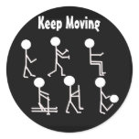 Fitness Motivation - Keep Moving stickers
