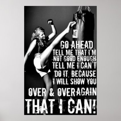 Fitness Motivation Poster