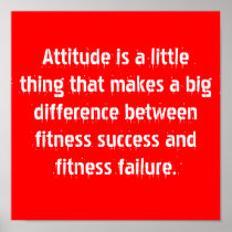 Fitness Motivation Poster