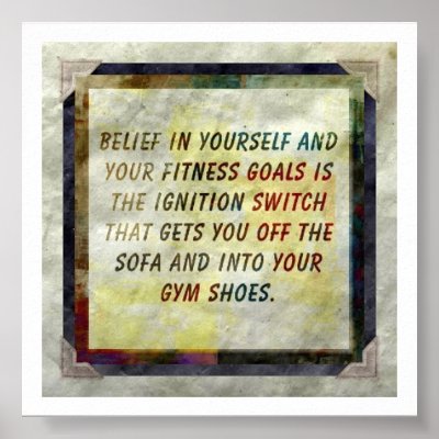 Exercise Motivational Posters on Fitness Motivational Poster From Zazzle Com