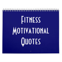 Fitness Motivational Quotes Calendars
