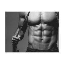 Fitness Postcard