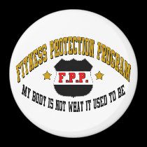 Fitness Protection Program magnets by ZsTees Fitness Protection Program magnets