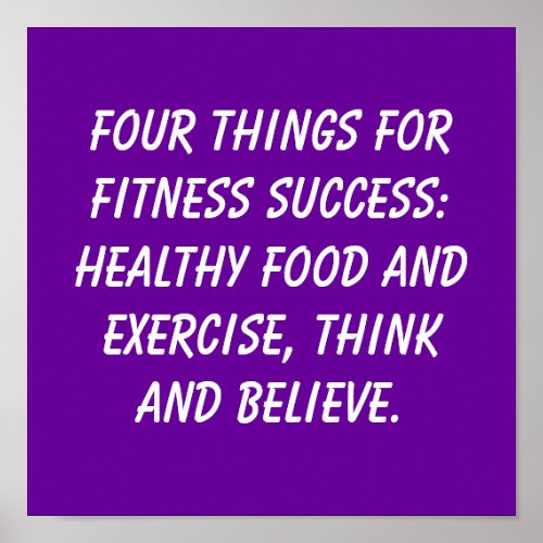 Fitness Quotes print