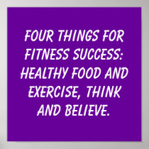 Fitness Quotes Print