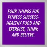 Fitness Quotes Print