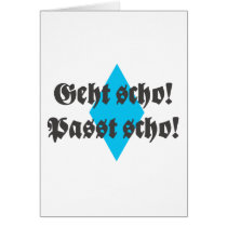 Fits scho, goes scho cards