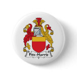 Fitz-Harris Family Crest buttons
