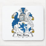 Fitz-Rery Family Crest Mouse Pads