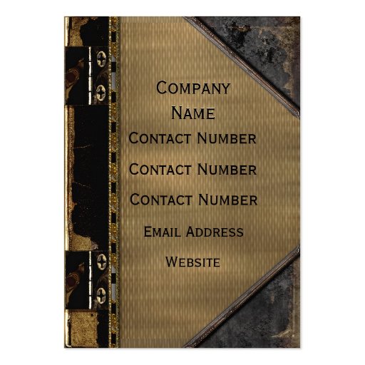 Fitzfinkle Professional Business Card (back side)