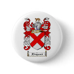 FITZGERALD FAMILY CREST -  FITZGERALD COAT OF ARMS BUTTON