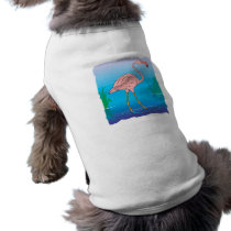 Fitzgerald Flamingo pet clothing by BisforBirds Fitzgerald Flamingo pet clothing