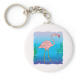 Fitzgerald Flamingo Key Chain