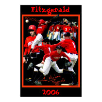 Fitzgerald Freshman Baseball Poster posters