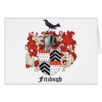Fitzhugh Family Heraldry - 2 cards