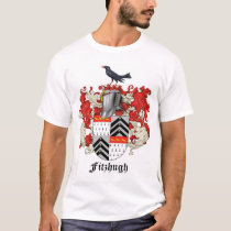 Fitzhugh Family Heraldry - 2 LARGE CREST t-shirts