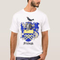 Fitzhugh Family Heraldry LARGE CREST t-shirts