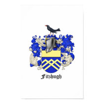 Fitzhugh Family Heraldry Poster 1 posters