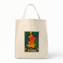Fiuggi Italy Vintage Travel Advertisement Art Canvas Bag