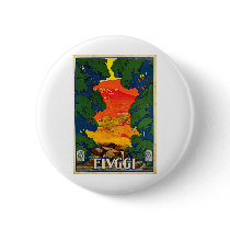Fiuggi Italy Vintage Travel Advertisement Art Pin