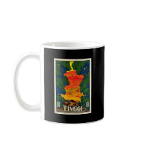 Fiuggi Italy Vintage Travel Advertisement Art Mugs
