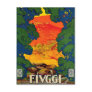 Fiuggi Italy Vintage Travel Advertisement Art Postcards