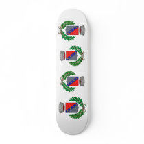 Fiume Veneto Stemma, Italy skateboards by bestflag Fiume Veneto Stemma, Italy skateboards