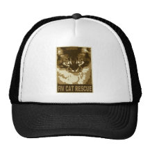 fiv-cat-rescue_2 trucker hats