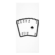 five aces icon black rack cards