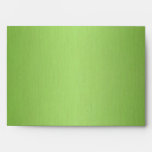 Five Arms Spiral in Green brushed metal texture Envelopes