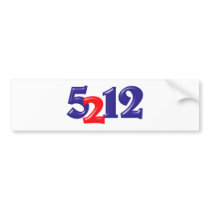 five before twelve time is running out bumper sticker