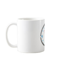 Five before twelve time is running out mug