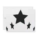 five black stars icon invites