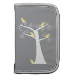 Five Blue Birds in a Tree Rickshaw Folio Folio Planner