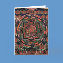 Five Deity Mandala cards