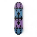 Five Diamonds Skateboard by LeslieBattjes Five Diamonds Skateboard