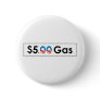 Five Dollar Gas Obama Pinback Buttons