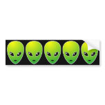 Five ETs Bumper Sticker