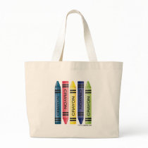 Five fat crayons bags