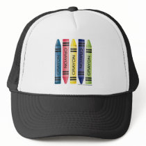 Five fat crayons hats by bysandra Five fat crayons hats