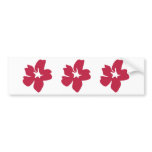 five flowers bumper stickers